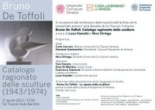 Bruno De Toffoli – Lo spazio della scultura